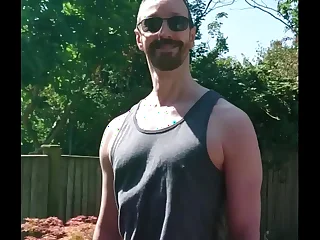 Dave Williams bottomless outside